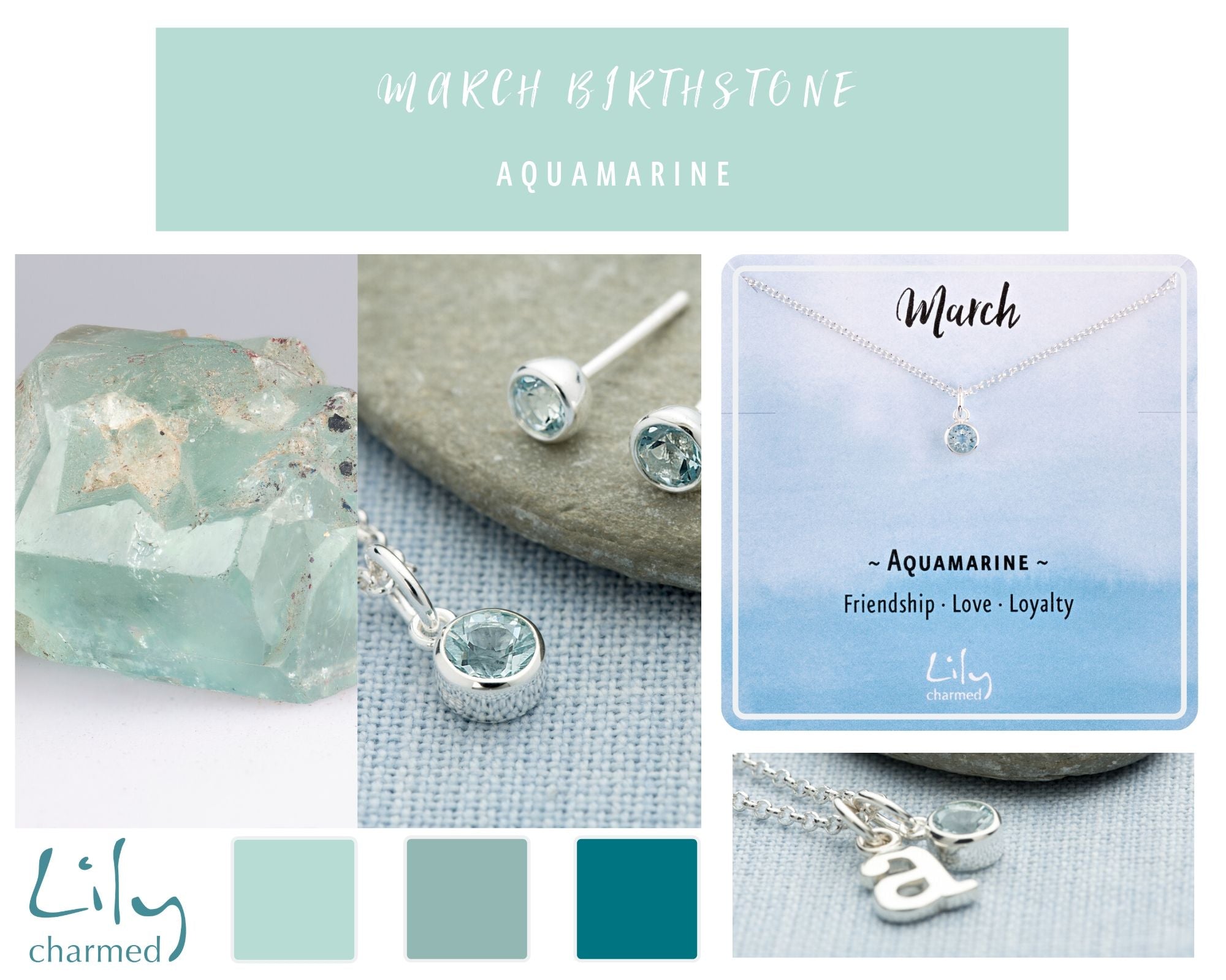 March Birthstone Aquamarine