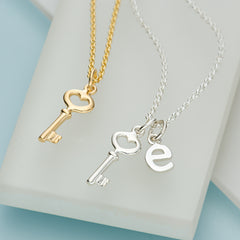 Personalised Key Necklace by Lily Charmed