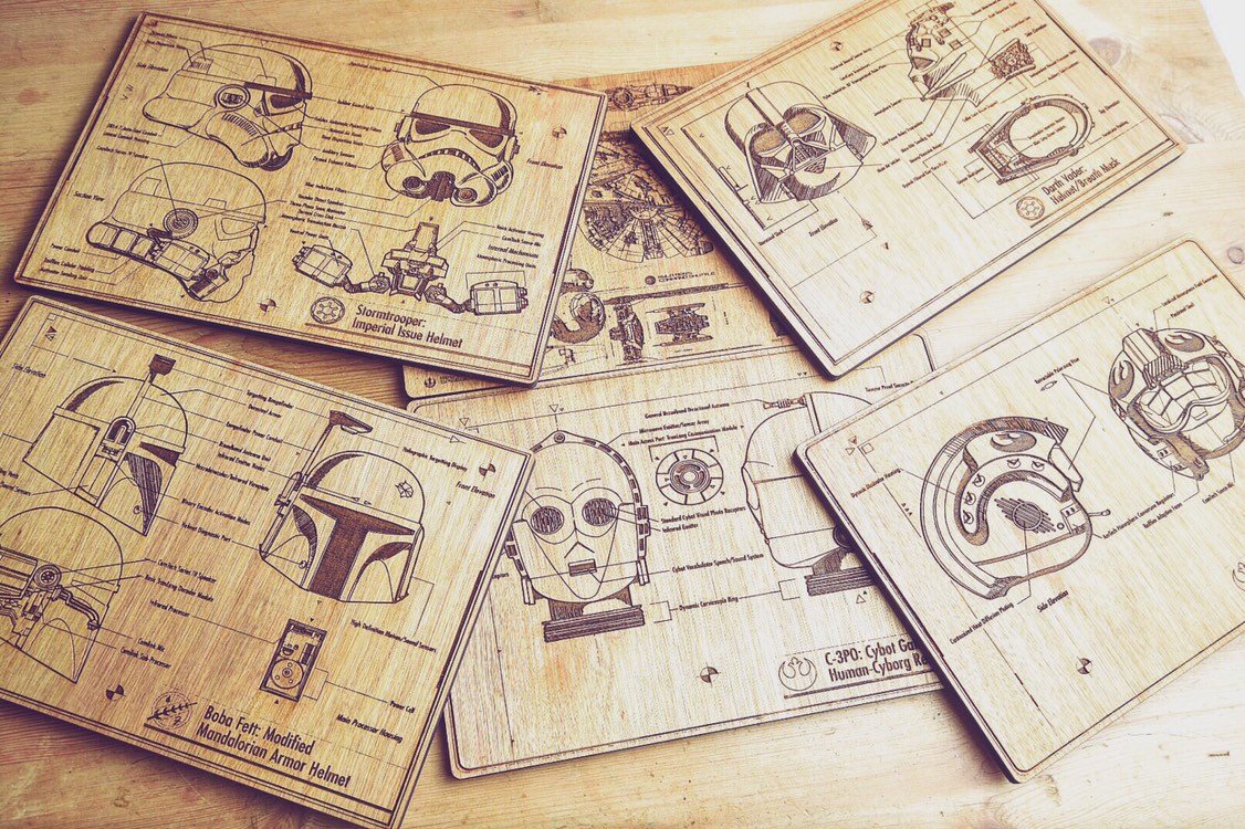 star wars placemat