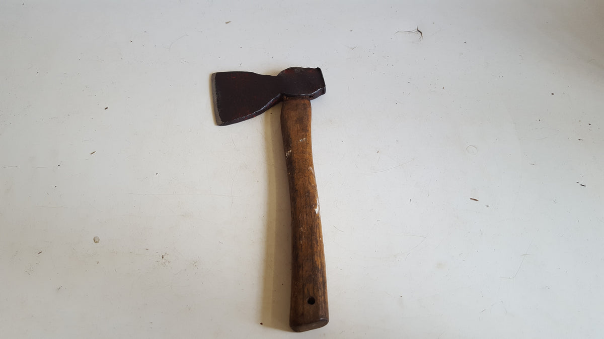 Vintage Miniature Hatchet Solid Brass Axe Ax Tool Small Tiny 
