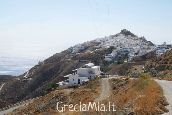 la chora di Anafi isole Cicladi