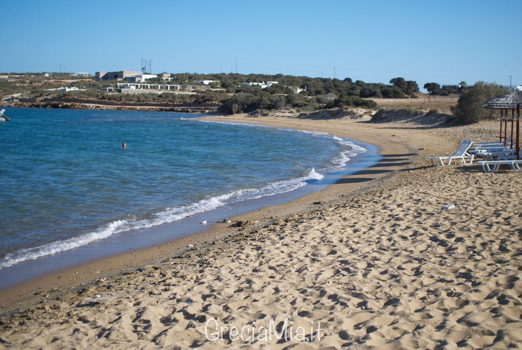 spiagge attrezzate Antiparos