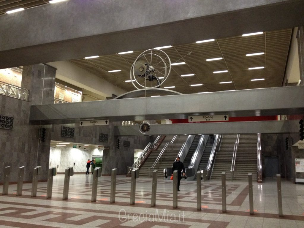 stazioni metropolitana Atene