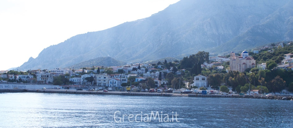isola di Ikaria villaggi