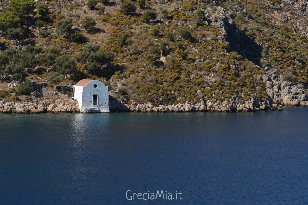 Kastellorizo Mediterraneo casetta sul mare