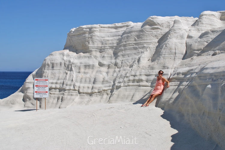 Sarakiniko Milos Grecia