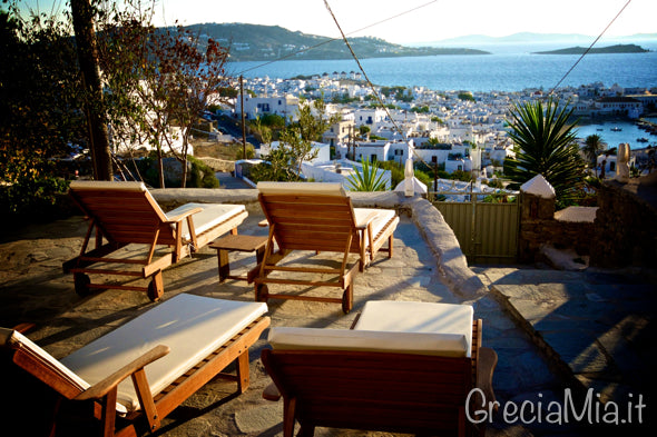 albergo con vista Mykonos