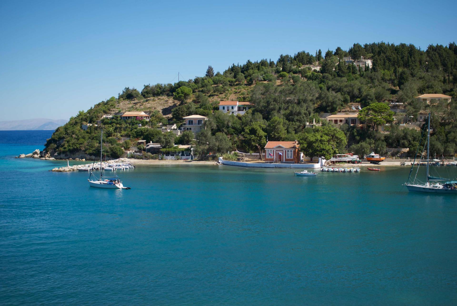 Paxos il villaggio di Lakka