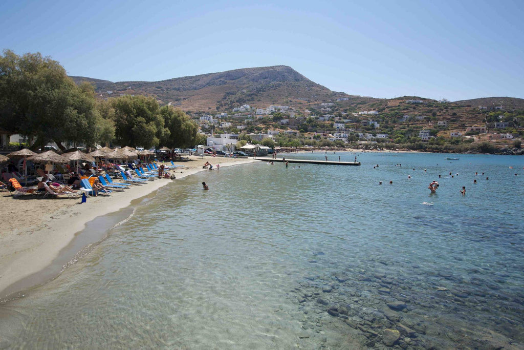 spiagge attrezzate a Syros
