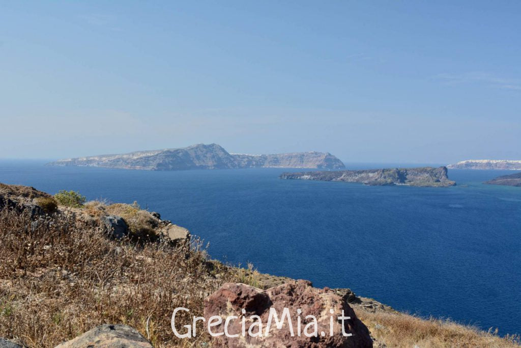 isola di Thirassia Santorini