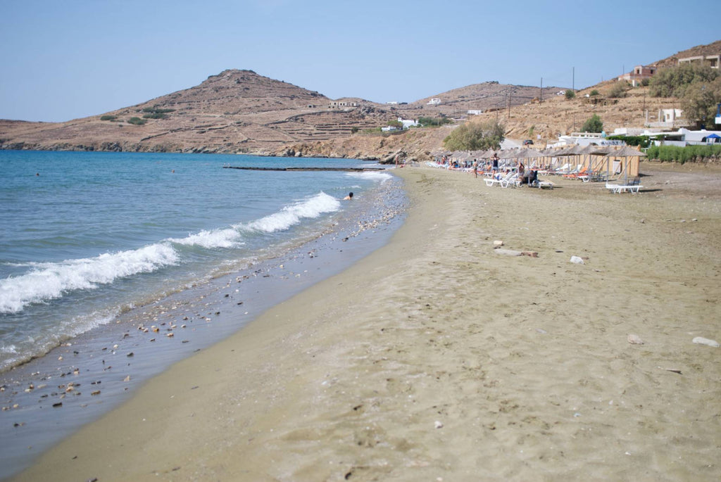 spiagge attrezzate a Tinos