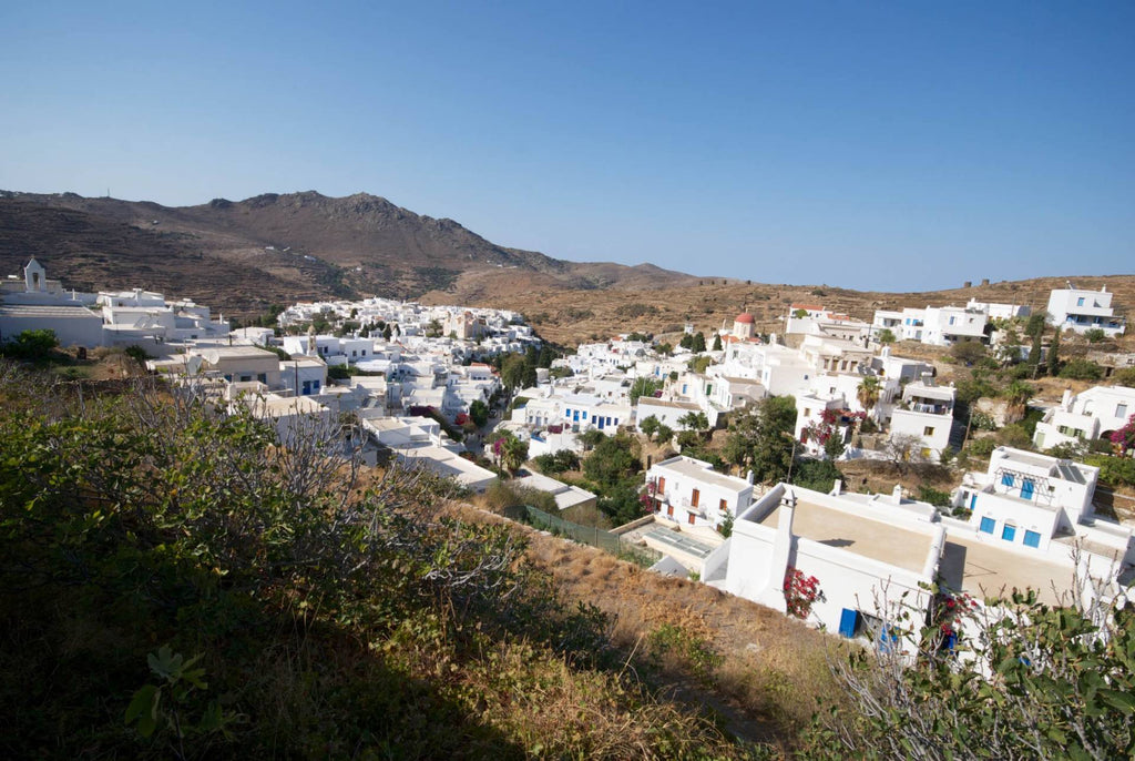 villaggio di Pyrgos a Tinos