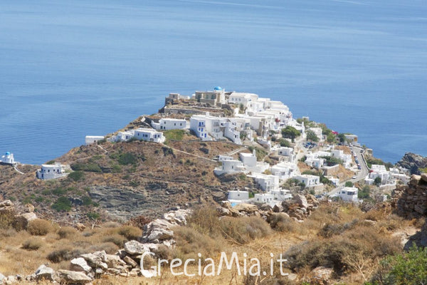 Sifnos isole Cicladi Kastro