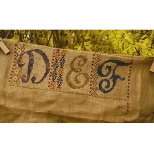 Calico Sampler Series Cross Stitch Pattern