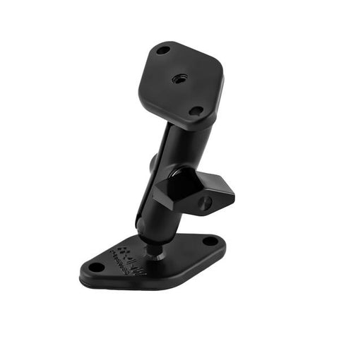 RAM Ball Mount with Medium Double Socket Arm and Diamond Bases with AMPs pattern (RAM-A-101U) - RAM Mounts - Mounts Nepal