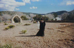 Diane at Placitas Cemetery New Mexico
