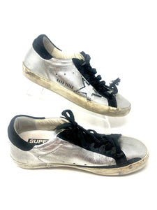 Golden Goose Sliver Sneakers