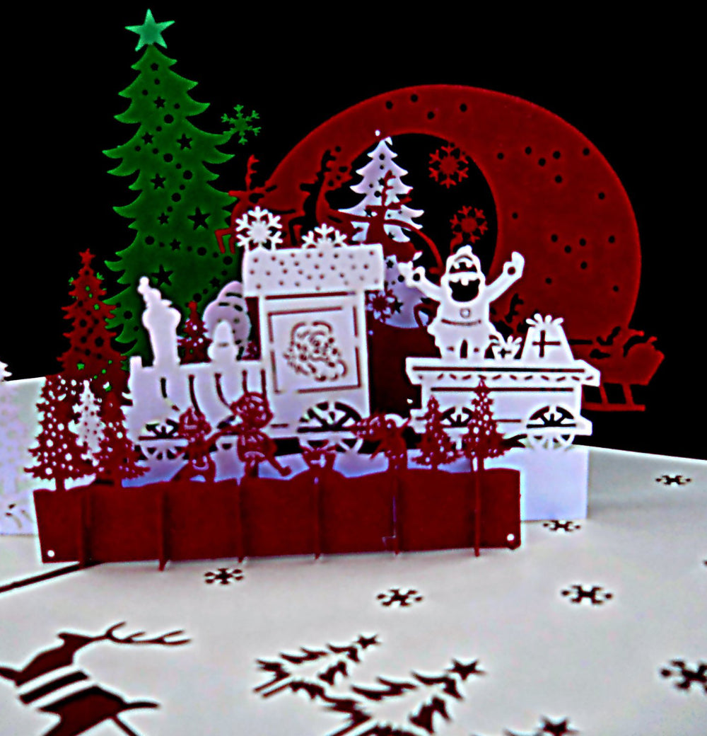 Holy Night Party 3d Pop Up Greeting Card Igifts And Cards