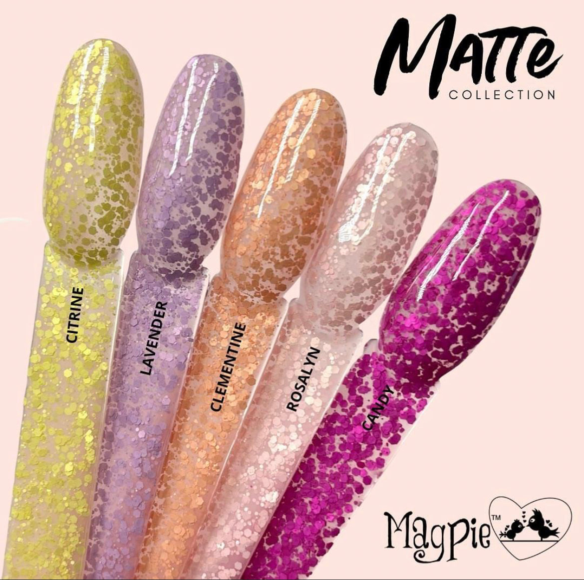 Matte Glitter Collection 2022 – MagpieBeautyUSA
