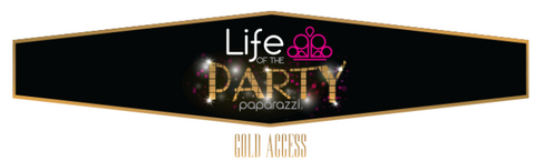 Life of the Party - gold access - Paparazzi jewelry award