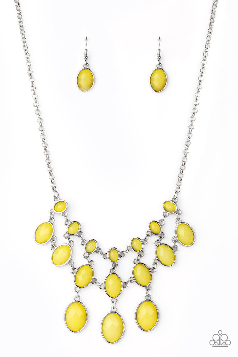 yellow necklace