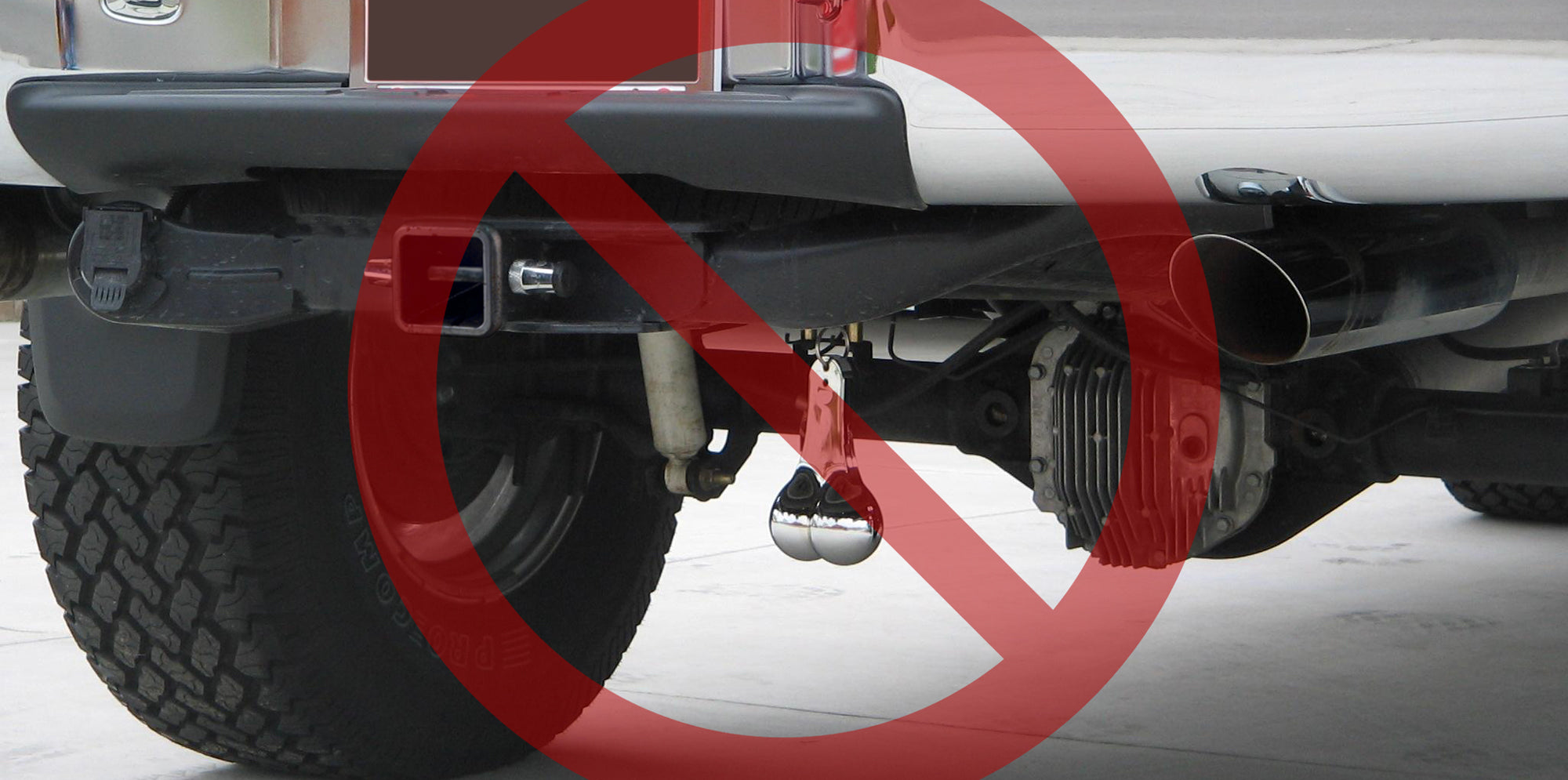 Truck Nutz Bull Balls Prohibited