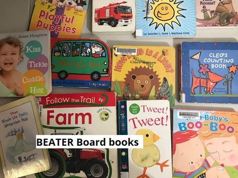 BEATER baby board books sold by the book bundler