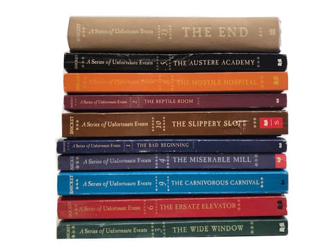 cheap children's chapter books a series of unfortunate events sold by the book bundler