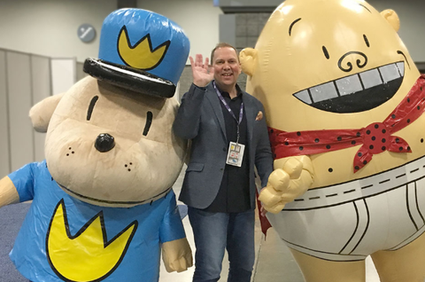 dav pilkey author of childrens book series captain underpants