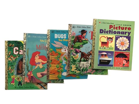 cheap illustrated kids little golden books sold by the book bundler