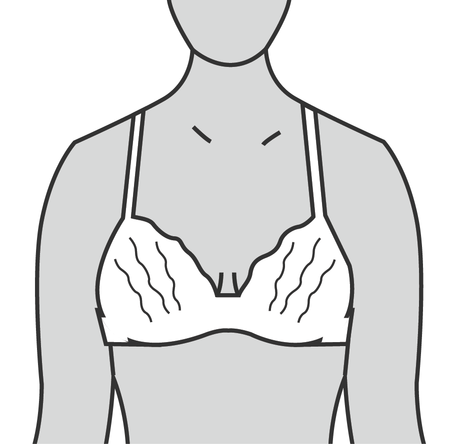 Bra Fit Guidelines - Cup