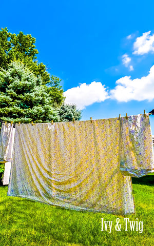 Line Drying Your Laundry Outside