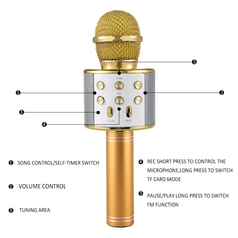 mic in bluetooth speaker