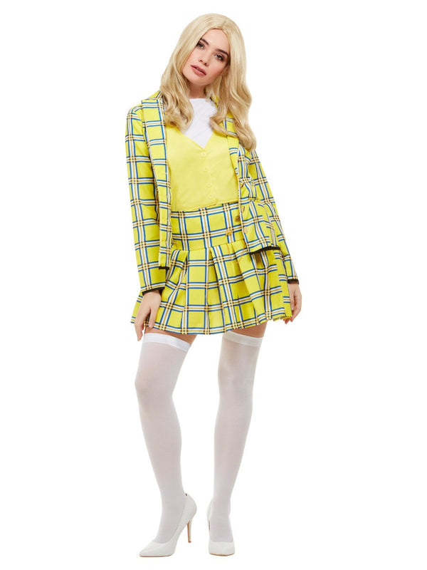 Clueless Cher Costume Yellow Smiffys Fever Collection 