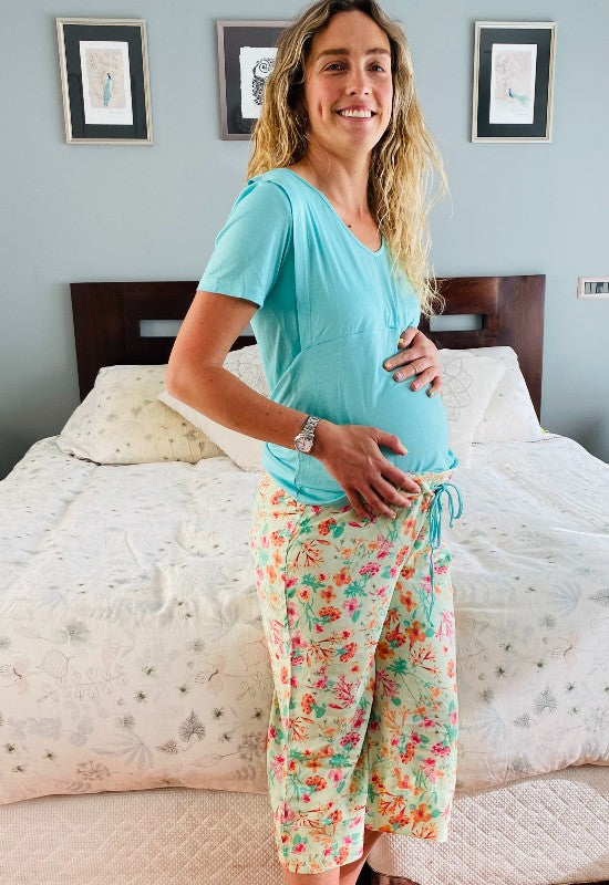 Pijama Maternal Lactancia Colomba Calipso Madremia