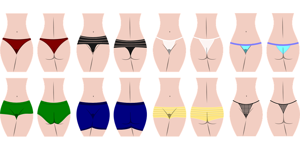 types of sexy underwear