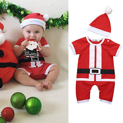 santa baby outfit boy