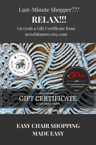 AWBM Gift Certificate Ad Made in Canva Pro