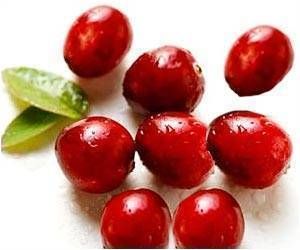 cranberries with leaves
