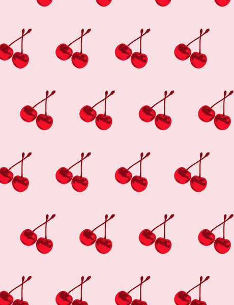 Cherries Scratch and Sniff Wallpaper