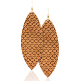 lightweight leather earrings phoenix