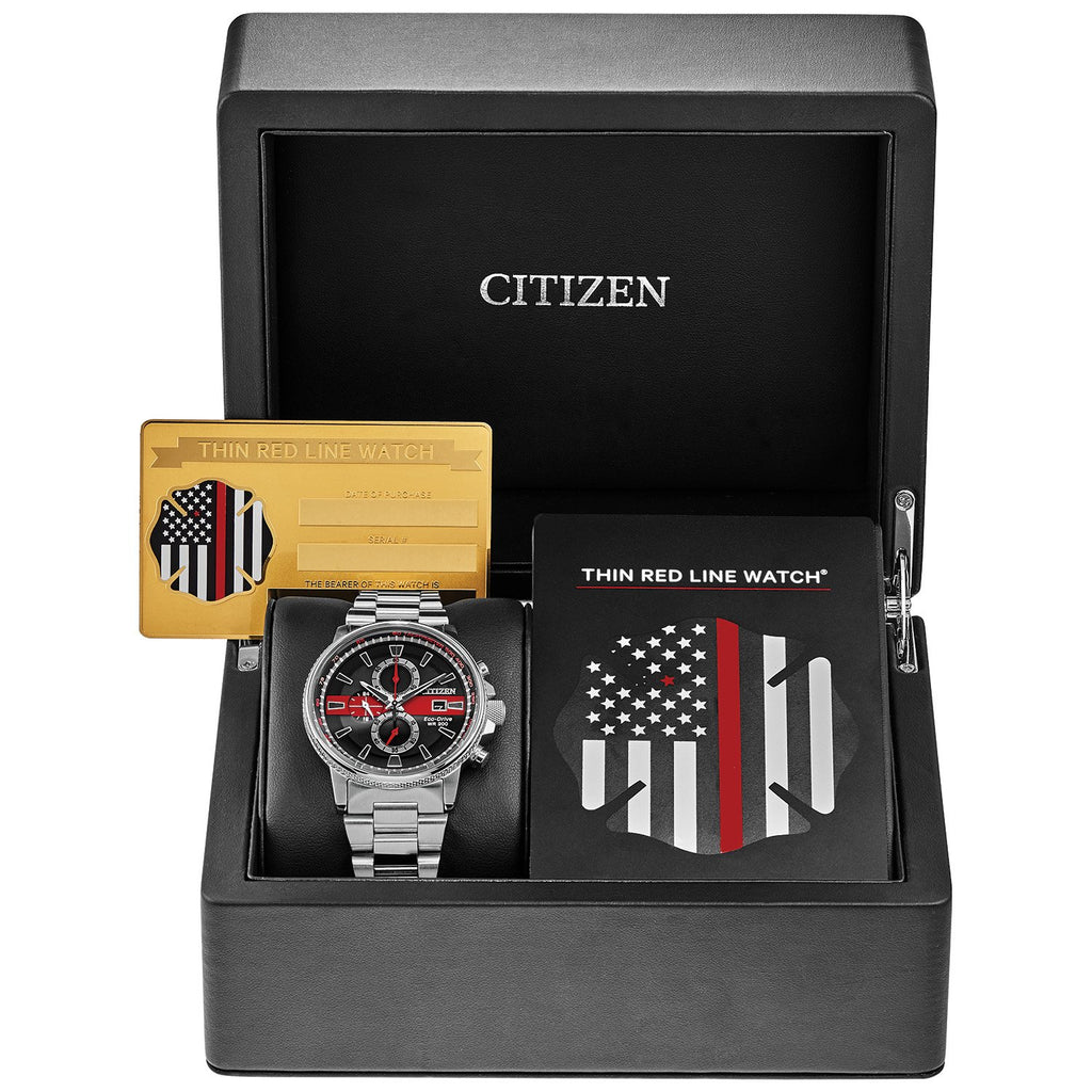 Citizen Men's Thin Red Line Watch CA0299-57E — Time After Time