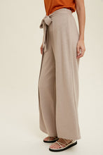 Load image into Gallery viewer, Casual Vibes Slub Knit Slit Pants