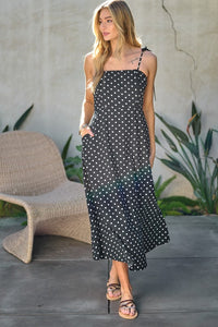 Be Spotted Polka Dot Midi Dress