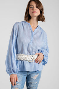 Seasonless Button Up Blouse