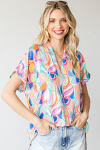 Load image into Gallery viewer, Floral Pop V-Neck