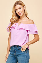 Load image into Gallery viewer, Whimsy Off Shoulder Top