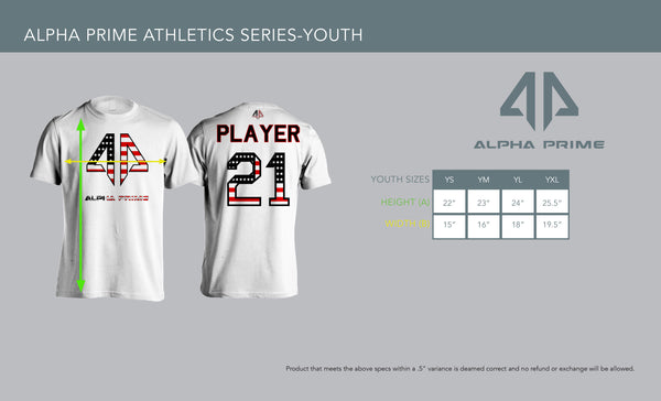 Size Chart - Youth Baseball Pants - Alpha Prime Sports