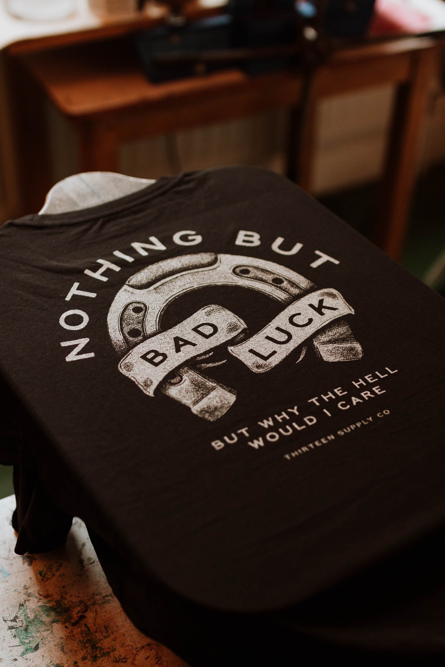 'NOTHING BUT BAD LUCK' T-Shirt