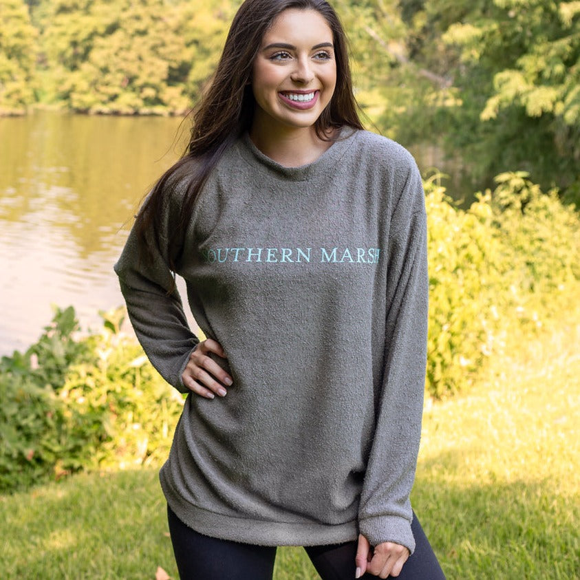 southern marsh sunday morning sweater